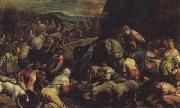 Jacopo Bassano The Israelites Drinkintg the Miraculous Water France oil painting artist